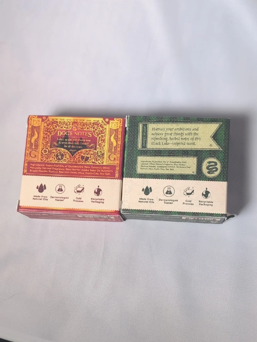 Dr. Squatch 2 Bars of Harry Potter Themed Soap